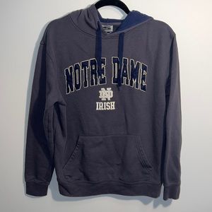 notre dame hooded sweatshirt